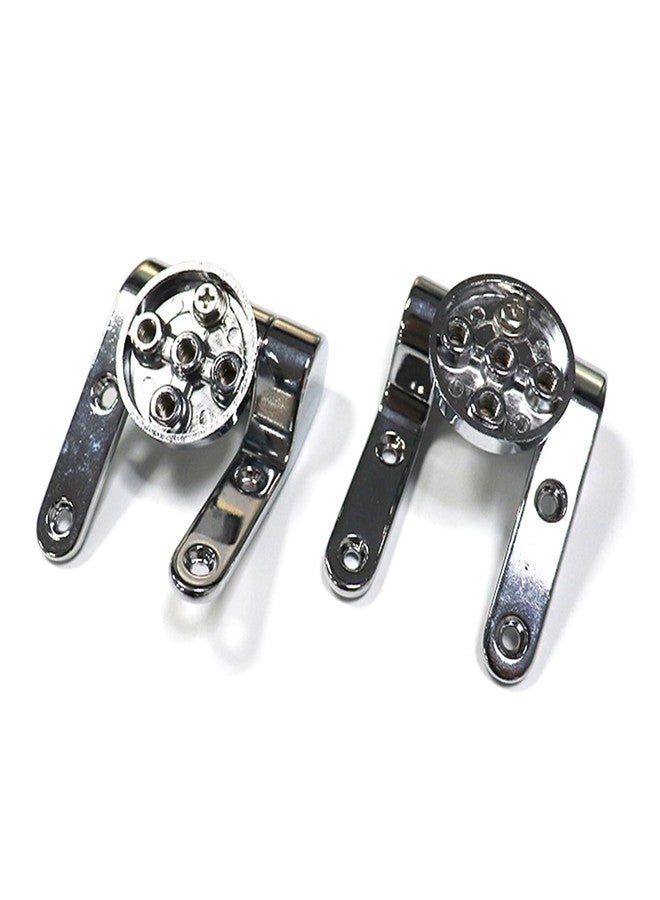 Haoyull Toilet Seat Hinges Replacement Part Toilet Lid Hinges with Soft-Close Mechanism Hinge for Toilet Seat Simple Install - Image 4